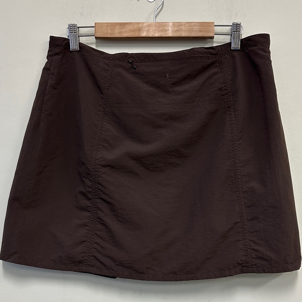 Royal Robbins Chocolate Brown Nylon Hiking Skort - Picture 6 of 7